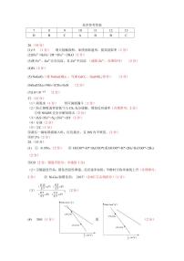 江西省重点中学盟校2023届高三第二次联考 理综化学答案