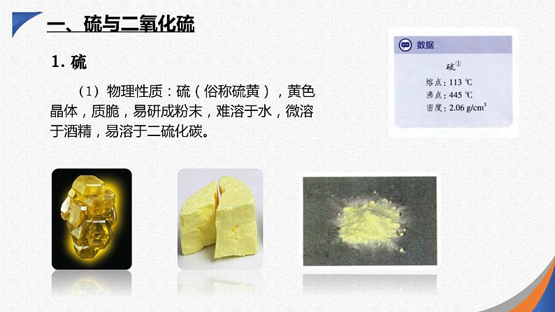 1.1 硫及其化合物课件PPT第4页