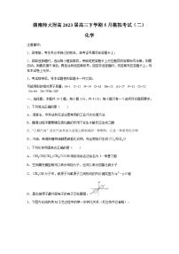 湖南省湖南师大附高2023届高三下学期5月模拟考试（二）化学试题（Word版含答案）