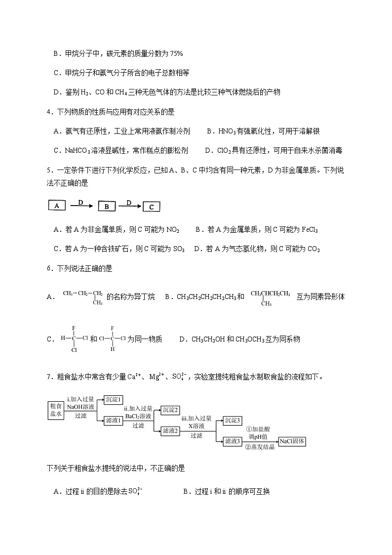 湖南省衡阳市祁东县衡阳师范学院祁东附属中学2022-2023学年高一下学期期中考试化学试题（Word版含答案）02