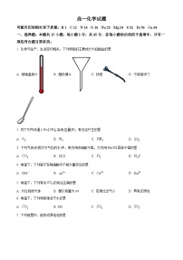 四川省峨眉第二名校2022-2023学年高一下学期4月月考化学试题（解析版）