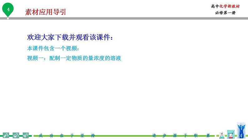 高中化学新教材同步必修第一册 第13讲 物质的量（三）物质的量浓度（PPT课件）第5页