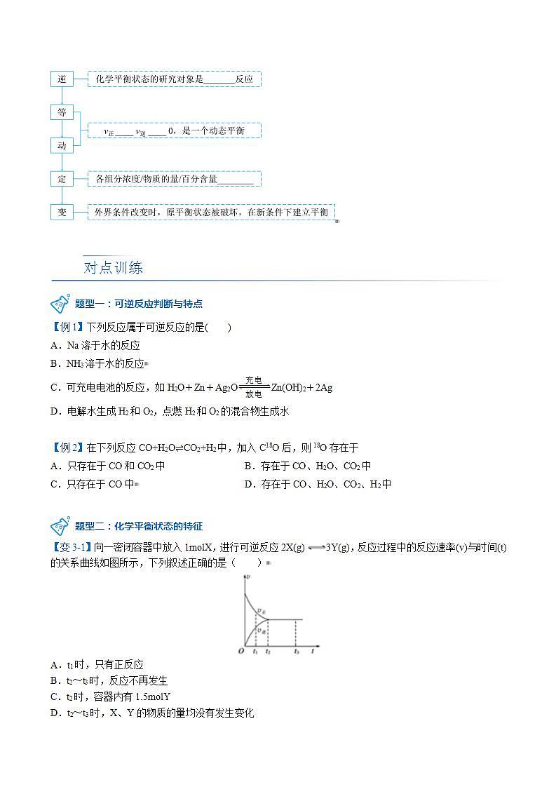 高中化学新教材同步必修第二册课件+讲义 第14讲 化学反应的速率与限度（二）化学反应的限度03