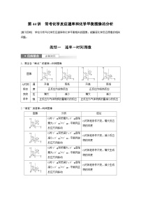 2024高考化学一轮复习讲义（步步高版）第7章 第44讲　常考化学反应速率和化学平衡图像的分析