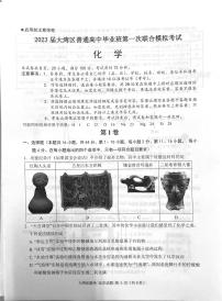 2023届广东省深圳市珠海市中山市普通高中毕业班第一次联合模拟考试（一模）化学试题