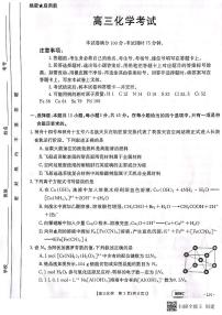 广东深圳市富源学校2023届高三第八次模拟考试化学PDF版含解析