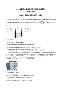 必刷题10 原电池工作原理的应用——【高考三轮冲刺】2023年高考化学考前20天冲刺必刷题（全国卷）（原卷版+解析版）