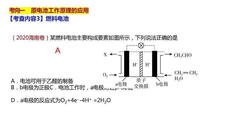 2023届高三二轮复习  微专题电化学专题课件PPT08