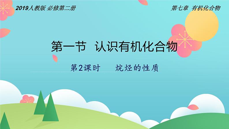 7.1.2 烷烃的性质（精讲课件）-高一化学同步学习高效学讲练（人教版必修第二册）第1页