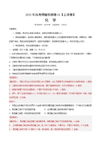 2023年高考化学押题卷01（上海卷）（含考试版、全解全析、参考答案、答题卡）