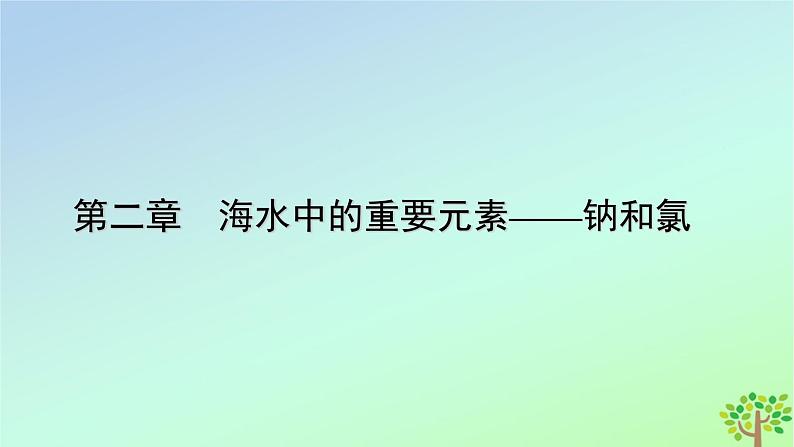 新教材2023年高中化学第2章海水中的重要元素__钠和氯微项目探秘膨松剂课件新人教版必修第一册01