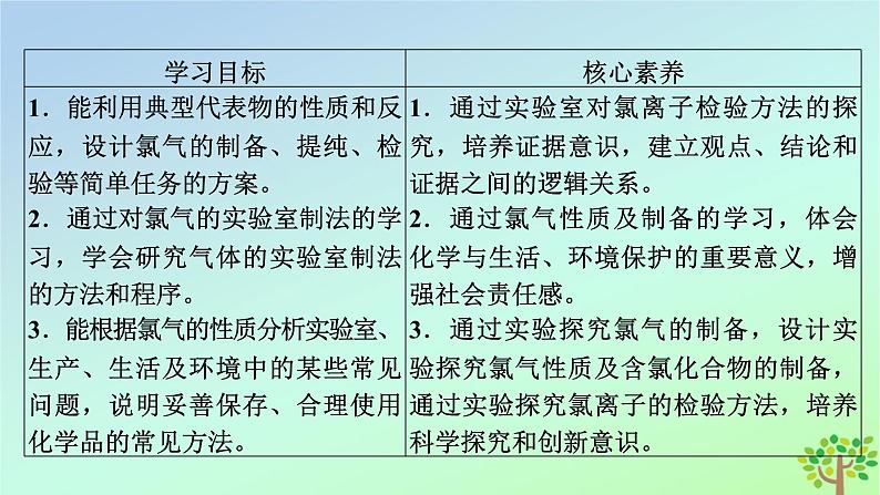 新教材2023年高中化学第2章海水中的重要元素__钠和氯第2节氯及其化合物第2课时氯气的实验室制法氯离子的检验课件新人教版必修第一册第3页