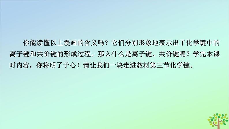 新教材2023年高中化学第4章物质结构元素周期律第3节化学键课件新人教版必修第一册第7页