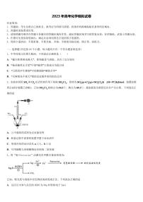 2023届广西省南宁市重点中学高三第二次模拟考试化学试卷含解析