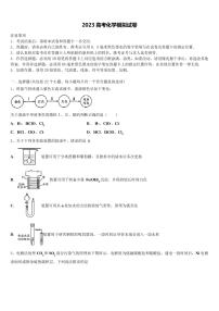 青海省西宁市城西区海湖中学2023学年高考考前模拟化学试题(含解析)