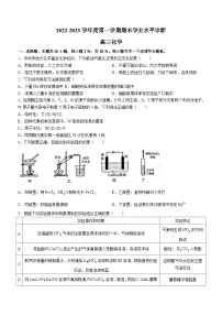 山东省烟台市2022-2023学年高三上学期期末学业水平诊断 化学 Word版含答案