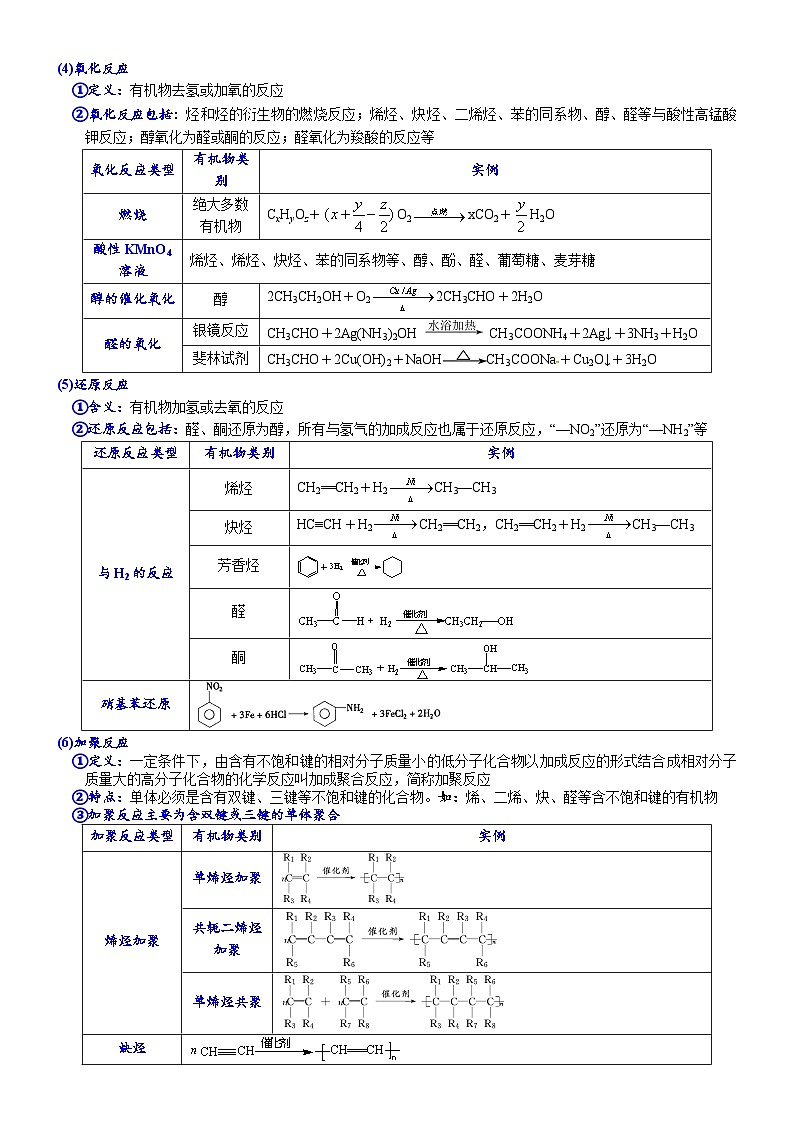 03    常考题空3　有机反应类型及有机方程式书写 （附答案解析）-备战2023年高考化学大题逐空突破系列（全国通用）第3页