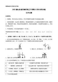 2023届山东省济南市高三下学期5月针对性训练（三模）化学试题（Word版含答案）