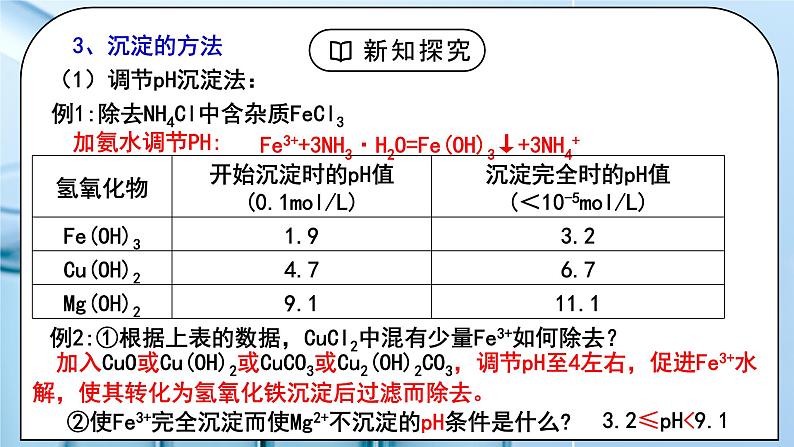 《沉淀溶解平衡》第二课时课件PPT+教学设计06