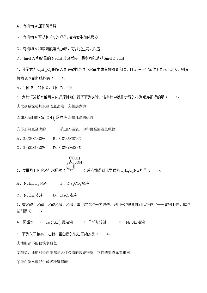 2022-2023学年山东省鄄城县第一中学高二下学期5月月考化学试题第2页