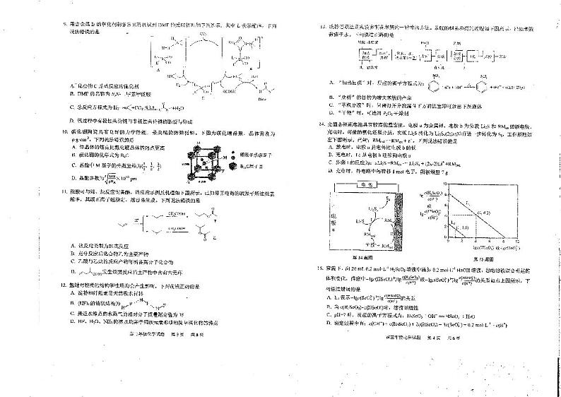2023届湖北省华中师大一附中高三年级五月适应性考试化学试卷第2页