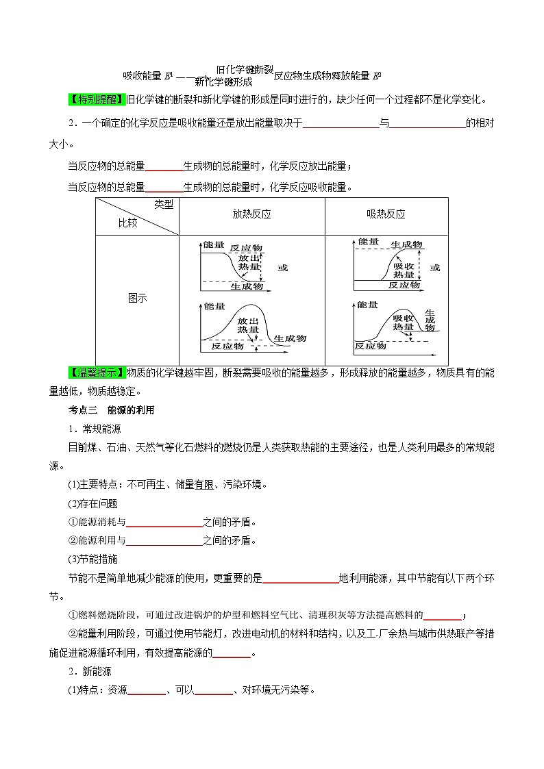考点15  化学反应与能量变化（学生版）第2页