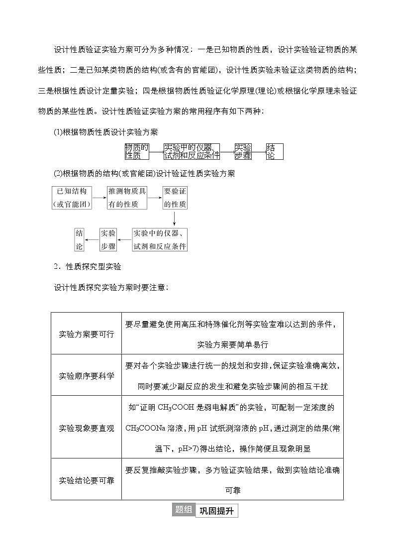 2024年高考化学一轮总复习 第9单元  第4讲　探究类实验方案的评价与设计 学案（含高考真题和课后作业）（教师版 ）第3页