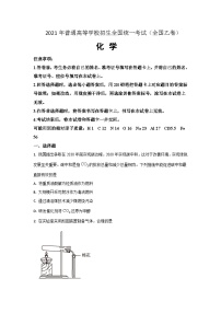 2021年全国统一高考化学试卷（新课标ⅰ）（原卷版）