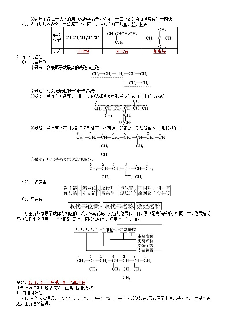 第2章　烃——【期末复习】高二化学单元复习知识点梳理（人教版2019选择性必修3）03