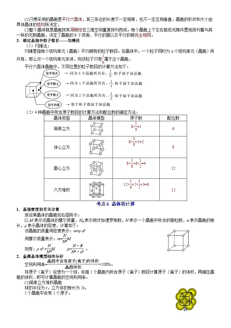 专题3 微粒间作用力与物质性质——【期末复习】高二化学期末单元复习知识点梳理（苏教版2019选择性必修2）第2页