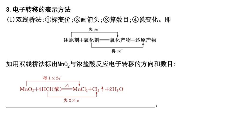 2024届高考化学一轮复习课件 第一章 物质及其变化 第3讲 氧化还原反应06