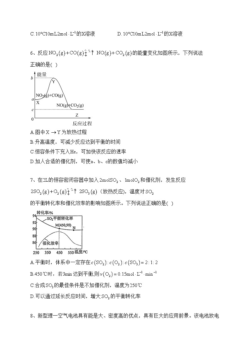 安徽省皖中名校2022-2023学年高一下学期期中联考化学（A）试卷(含答案)第2页