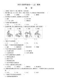 2022北京丰台高一（上）期末化学（教师版）