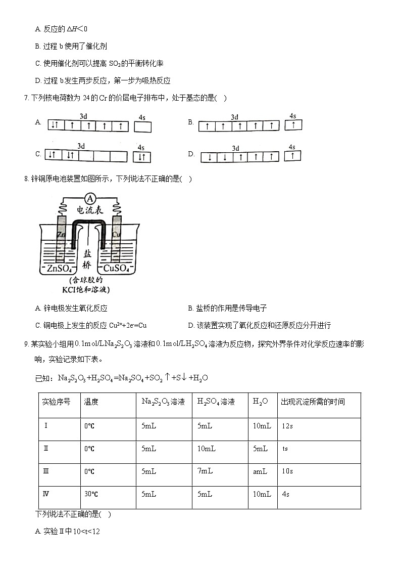 2021北京大兴高二（上）期末化学（教师版）第2页