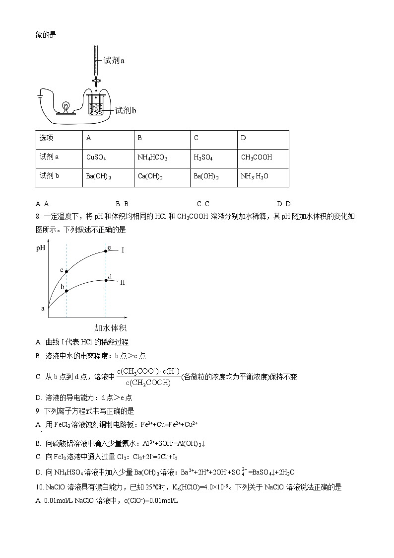 2022北京首都师大附中高二（上）期中化学（教师版）第2页