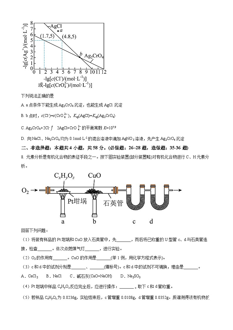 2023年高考全国乙卷化学高考真题（原卷版）03