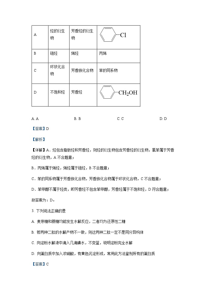 2022-2023学年河南省洛阳市第一高级中学高二下学期4月月考化学试题含解析02