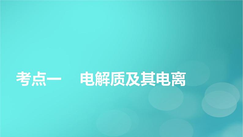 新教材适用2024版高考化学一轮总复习第1章物质及其变化第2讲离子反应课件第5页