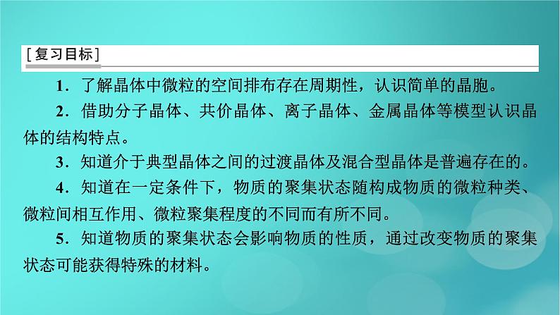 新教材适用2024版高考化学一轮总复习第5章物质结构与性质元素周期律第16讲晶体结构与性质课件03