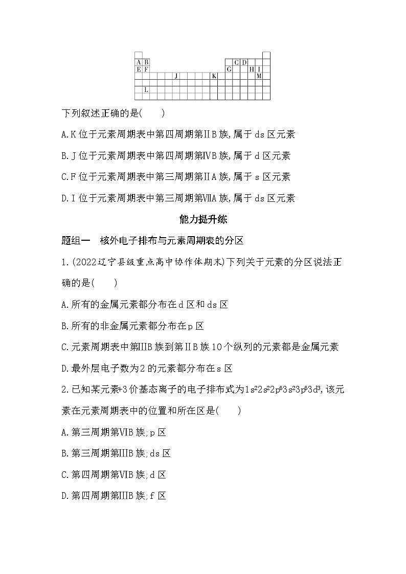 2023人教版化学-选择性必修2 第一章 原子结构与性质第1课时 原子结构与元素周期表第3页