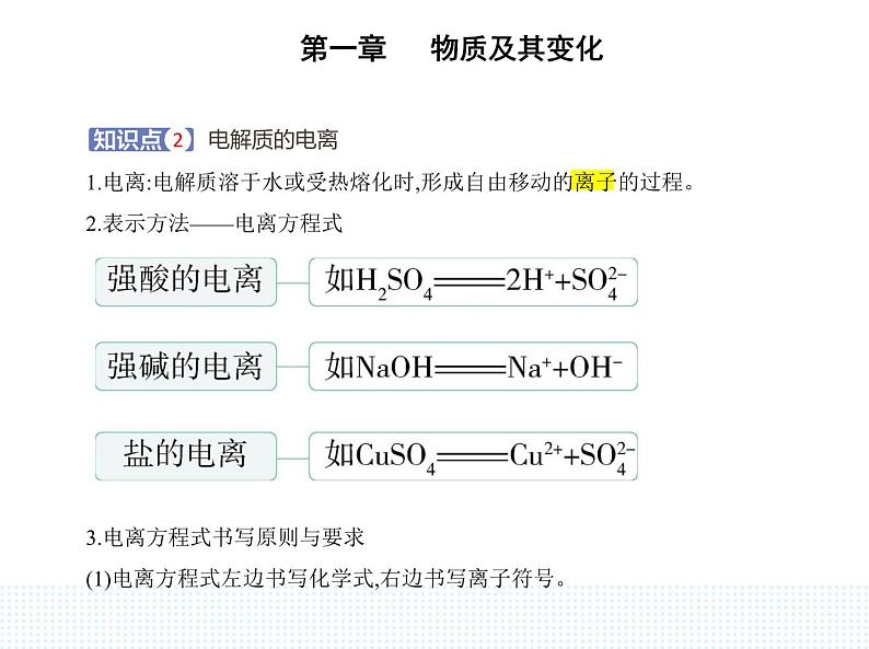 2023人教版高中化学必修第一册 第一章 物质及其变化 第二节 离子反应课件PPT03