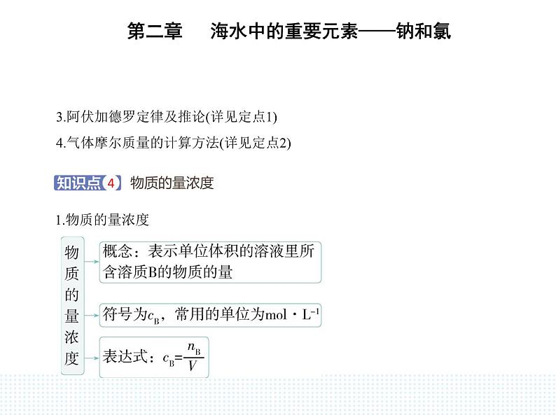 2023人教版高中化学必修第一册 第二章 海水中的重要元素——钠和氯 第三节 物质的量课件PPT第6页