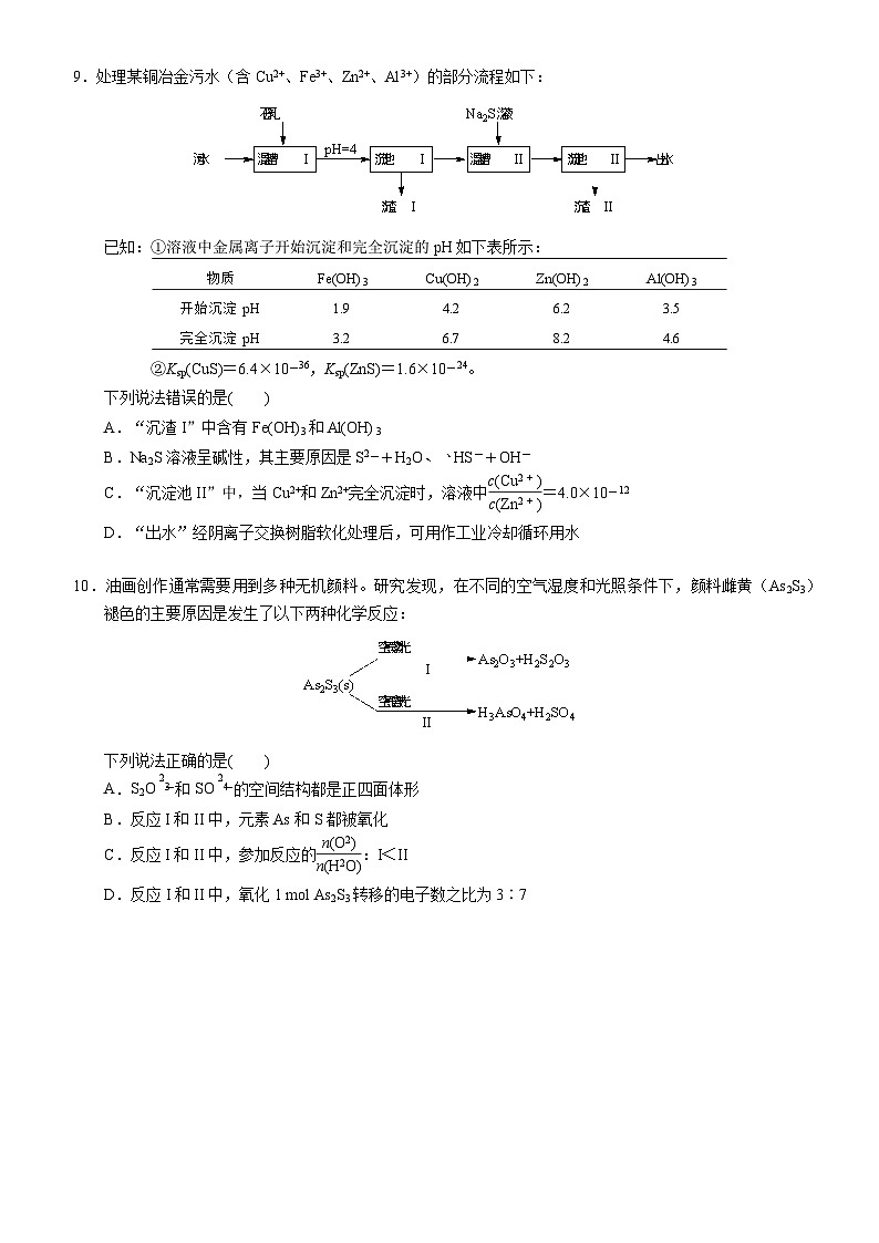 2023年高考化学－湖南卷（高清）第3页