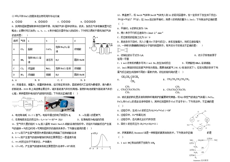 化学试卷第2页