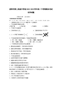 湖南省邵阳市第二高级中学校2022-2023学年高一下学期期末考试化学试题（Word版含答案）