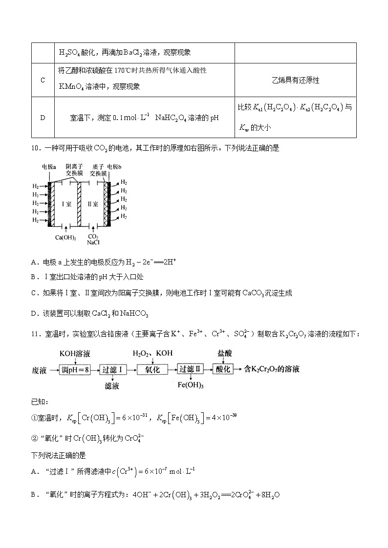 江苏省南通市如皋市2023届高三下学期三模化学试题03