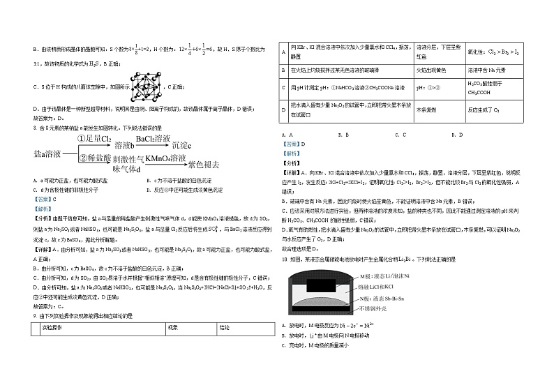 《高考真题》2021年高考化学试卷（辽宁卷）（解析版）03
