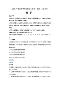 《高考真题》2021年全国统一高考化学试卷（新课标ⅰ）（含解析版）