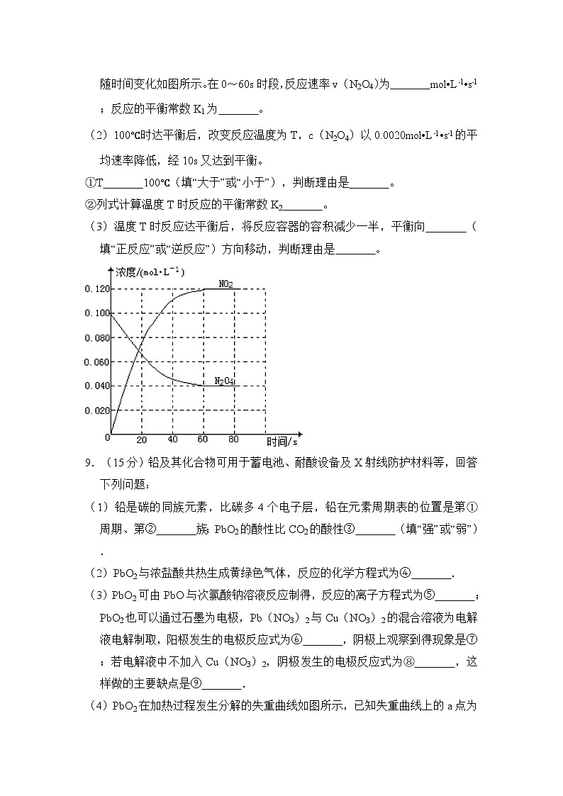 《高考真题》2014年全国统一高考化学试卷（新课标ⅱ）（含解析版）03
