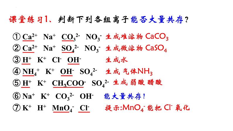 1.2.3离子反应的应用-2022-2023学年高一化学（人教版2019必修第一册）课件PPT第4页